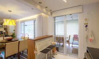 Imagem 4: Porteira Fechada, 138m² lindo, 3 Suítes, 2 vagas, elevador privativo, ampla sala em L