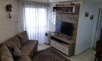 Imagem 2: Apartamento com 54 m² com 2 quartos e 2 vagas (escrituradas), lazer completo e portaria 24