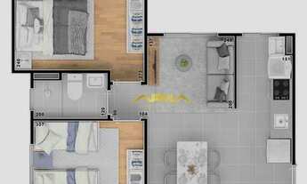 Imagem 7: APARTAMENTO DE 2 QUARTOS NA ZONA NORTE E ÁREA DE LAZER COMPLETA