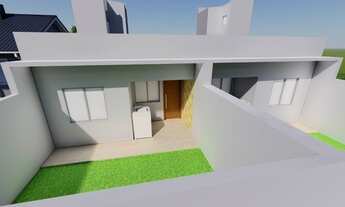 Imagem 5: Casa no Florença em construção com quintal