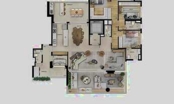 Imagem 5: Verdadeiro alto padrão com 4 suítes no condomínio mais desejado do bairro