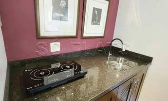 Imagem 5: Flat no Quality Alphaville com 1 dorm e 1 vaga disponível locação em Alphaville