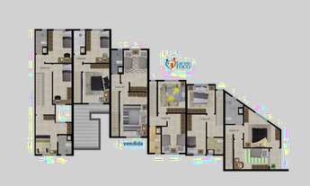 Imagem 2: 774B. CASA 3QS 83M² 3WC 2VGS INDEPENDENTE +A PRIVATIVA 17M2. B. NOVO CENTRO