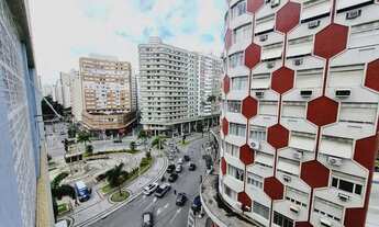 Imagem 2: Apartamento para aluguel com 110 m2 com 2 quartos em Gonzaga - Santos - SP