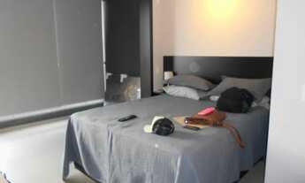 Imagem 2: Studio mobiliado para aluguel possui 30 metros com 1 quarto, 1 vaga e lazer completo nas P