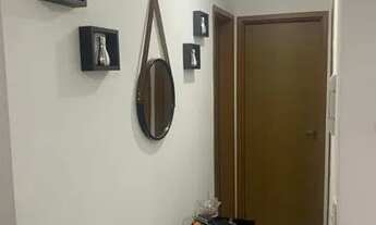 Imagem: Quarto em apartamento com área de lazer