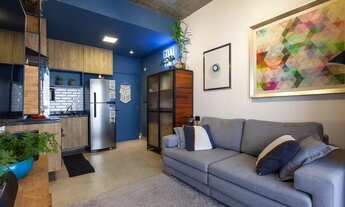 Imagem 5: Apartamento à venda em Moema com 44 metros quadrados, 1 dormitório e 1 vaga. Lazer complet