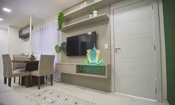 Imagem 2: Apartamento com 2 dormitórios à venda com 43 m² por R$ 259.950 no Condomínio Residencial C