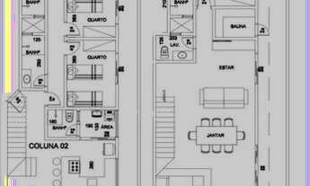 Imagem 4: Cobertura com 4 dormitórios à venda, 200 m² por R$ 2.300.000,00 - Passagem - Cabo Frio/RJ
