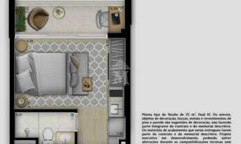 Imagem: Studio 25 M² Em Moema - São Paulo/sp