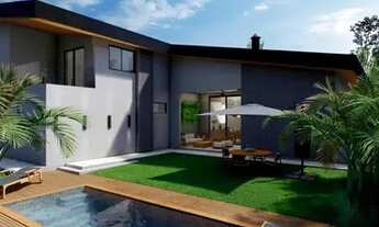 Imagem 3: Casa Térrea com mezanino, sendo 3 suítes + 1 master com closet, à venda no EcoPark Bourbon