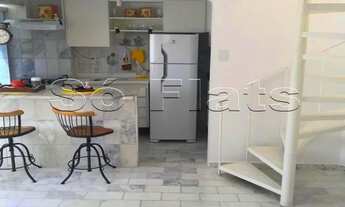 Imagem 2: Flat estilo duplex na cobertura com uma excelente localização muito próx do Pq Ibirapuera