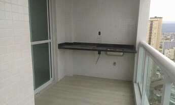 Imagem 3: Apartamento 2 dormitórios 1 suíte 1 vaga, sacada vista mar, Caiçara Entrada 90.000