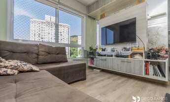 Imagem 3: Apartamento de 3 dormitórios, semi mobiliado com suíte; 01 vaga/box no Jardim Carvalho RS