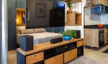 Imagem 3: Apartamento à venda em Moema com 44 metros quadrados, 1 dormitório e 1 vaga. Lazer complet