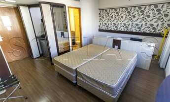 Imagem 2: Flat disponível para locação no Mercure SP Bela Vista contendo 28m², 1 dormitório e 1 vaga