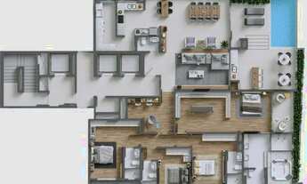 Imagem 7: APARTAMENTO À VENDA COM 3 DORMITÓRIOS, SENDO 3 SUÍTES, 115m², R$1.663.399,38, BAIRRO CENT