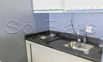 Imagem 3: Flat no Moema Top Life disponível para locação contendo 32m² 1 dormitório 1 vaga de garage