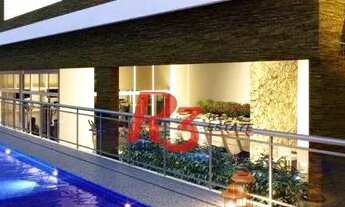 Imagem 2: Apartamento com 1 dormitório à venda, 45 m² por R$ 690.000,00 - Pompéia - Santos/SP