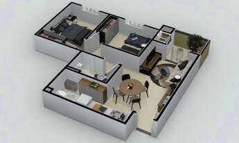 Imagem 5: Apartamento Torre Castelo - 2 quartos - Tubarão