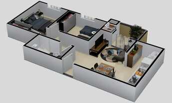 Imagem 6: Apartamento Torre Castelo - 2 quartos - Tubarão