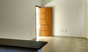 Imagem 3: Sala Living no andar térreo com quintal independente, Vila Fatima em São Vicente