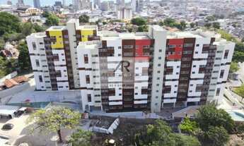 Imagem 4: Último Novo 2/4 Padrão Pronto P/Morar Próximo Centro Farol Mar em Condominio Completo Mode