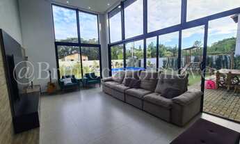 Imagem 3: Casa térrea em condomínio fechado com 3 suítes e 720m de terreno com piscina - Peruíbe - S