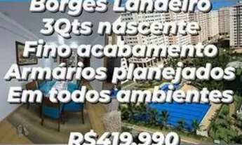 Imagem 3: Borges Landeiro Garden 3Qts 80mts nascente armários planejados Decorado Fino acabamento