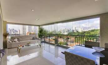 Imagem 6: Apartamento à venda, com 244m², 4 dormitórios, sendo 3 suítes, 5 banheiros, lavabo, 2 sala