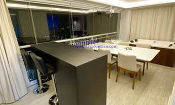 Imagem 3: Excelente apto 136mts com 3 dorms sendo 1 suíte rico em armário, sacada gourmet- 3 vags- l