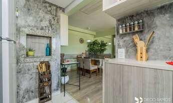 Imagem 4: Apartamento de 3 dormitórios, semi mobiliado com suíte; 01 vaga/box no Jardim Carvalho RS