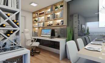 Imagem 3: Apartamento a Venda no Jardim Satélite - Zona Sul - 53m² 2 dormitórios sendo 1 suíte com v