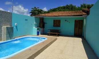 Imagem 2: Alugo Mensal Casa com Piscina e Mobiliada na Ilha da Croa - Barra de Santo Antônio