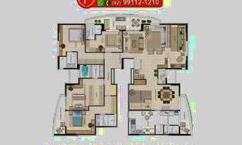 Imagem 2: Apartamento tipo mansão suspensa no Dom Pedro