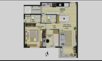 Imagem 3: Apartamento no bairro de Fátima