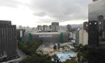 Imagem 3: Studio mobiliado para aluguel possui 30 metros com 1 quarto, 1 vaga e lazer completo nas P