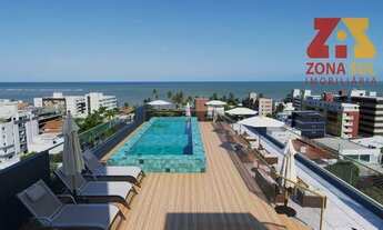 Imagem 2: Flat com 2 dormitórios à venda, 51 m² por R$ 414.240,00 - Jardim Oceania - João Pessoa/PB