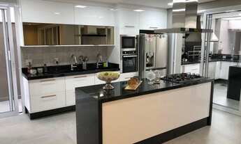 Imagem 2: Casa de condomínio lado Park shopping SCS para venda tem 550 m² com 4 Suítes - mobiliado