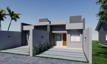 Imagem 2: Casa no Florença em construção com quintal