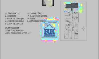 Imagem 4: RESIDENCIAL REI ARTUR - Apartamento 02 dormitórios sendo 01 suíte