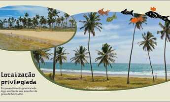 Imagem 2: Flat para venda possui 36 metros quadrados com 1 quarto em Muro Alto - Ipojuca - PE