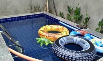 Imagem: Casa 2/4, Piscina, Garagem. Caji, 500m da