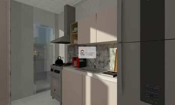 Imagem 3: Cobertura de 48 metros de área útil e 12 meros de espaço aberto