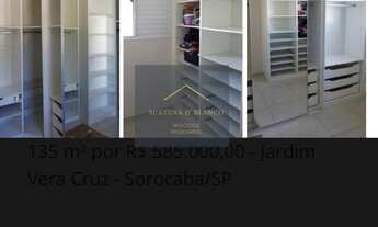 Imagem 5: Casa de condomínio com 3 quartos, 135m2, à venda em Sorocaba, Condomínio Residencial Sarri