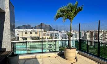 Imagem 7: Linda Cobertura Linear com Vista Lagoa e Mar na Península Barra da Tijuca de 656m² com 5