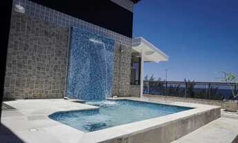 Imagem 6: Cobertura frontal mar para venda possui 410 metros quadrados com 5 quartos