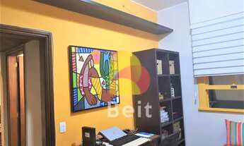 Imagem 5: Apartamento Rua Leopoldo Miguez em andar alto, de fundos, silencioso, de 101 m2 vaga