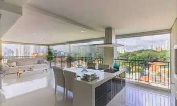 Imagem 7: Apartamento à venda, com 244m², 4 dormitórios, sendo 3 suítes, 5 banheiros, lavabo, 2 sala