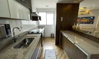 Imagem 3: Apartamento para venda 2 quartos (01 suíte) semi mobiliado em Campinas - São José - SC